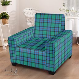 Scottish Flower Of Scotland Clan Tartan Sofa and Chair Slipcover