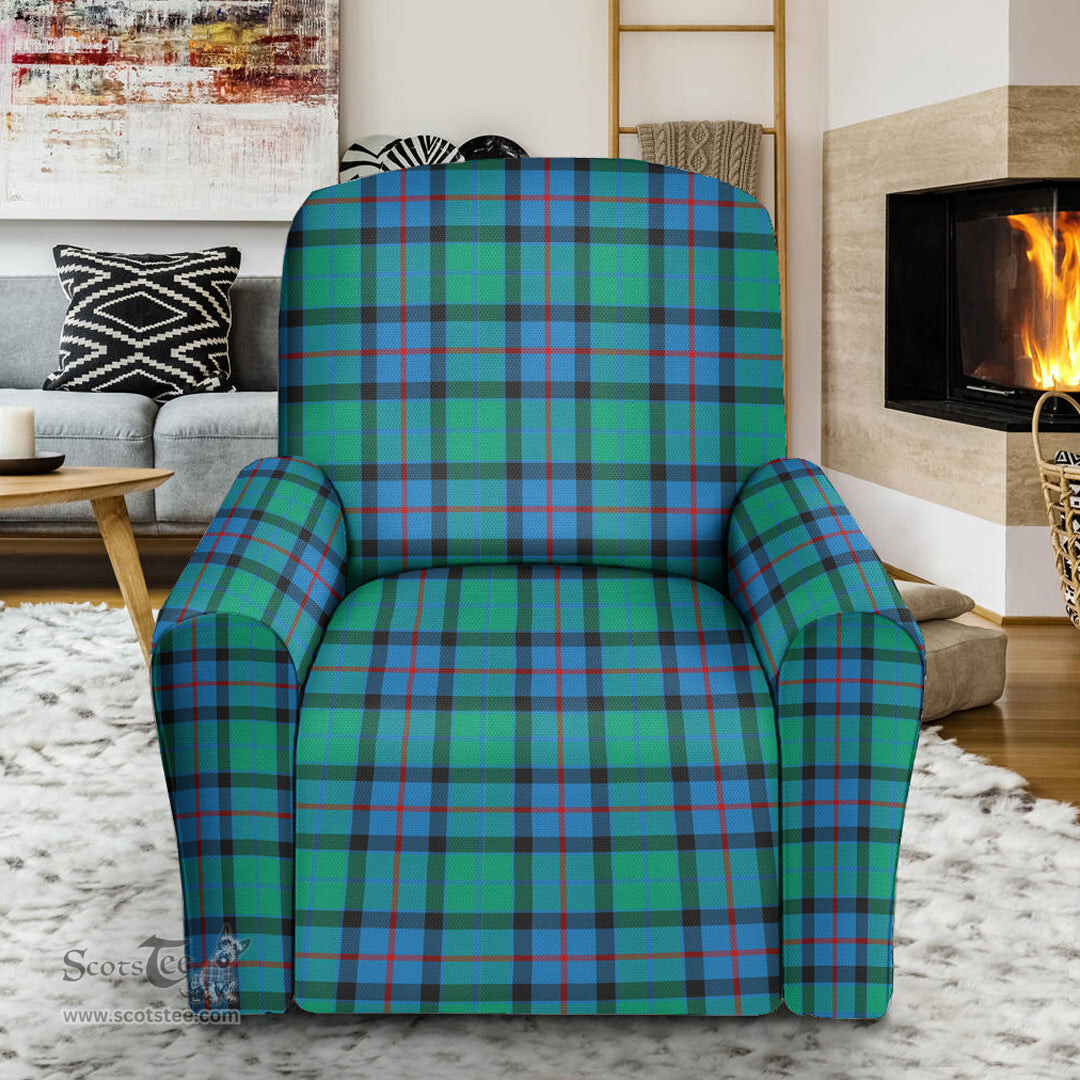 Scottish Fletcher of Dunans Clan Crest Tartan Sofa and Chair Slipcover