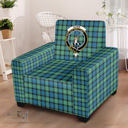 Scottish Gunn Ancient Clan Crest Tartan Sofa and Chair Slipcover