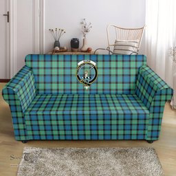 Scottish Gunn Ancient Clan Crest Tartan Sofa and Chair Slipcover