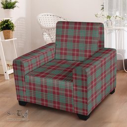 Scottish Crawford Modern Clan Tartan Sofa and Chair Slipcover