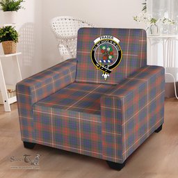 Scottish Fraser Hunting Modern Clan Crest Tartan Sofa and Chair Slipcover
