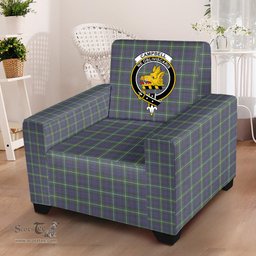 Scottish Campbell Argyll Modern Clan Crest Tartan Sofa and Chair Slipcover
