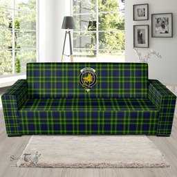 Scottish Campbell of Breadalbane Modern Clan Crest Tartan Sofa and Chair Slipcover