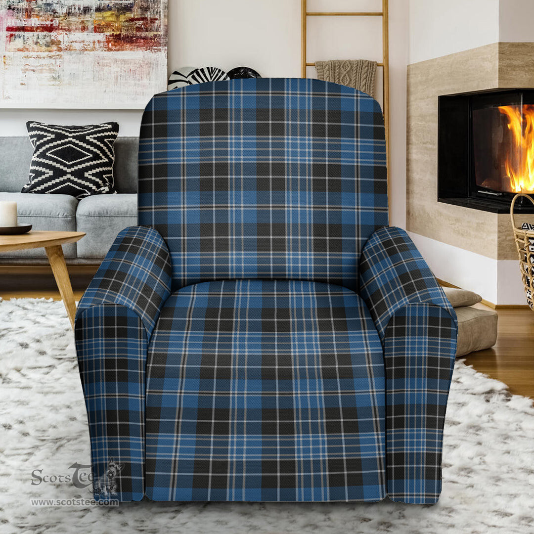 Scottish Clelland Modern Clan Tartan Sofa and Chair Slipcover