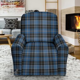 Scottish Clelland Modern Clan Tartan Sofa and Chair Slipcover