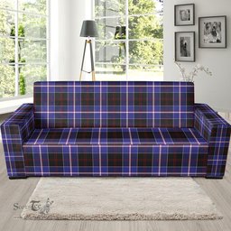 Scottish Dunlop Modern Clan Tartan Sofa and Chair Slipcover