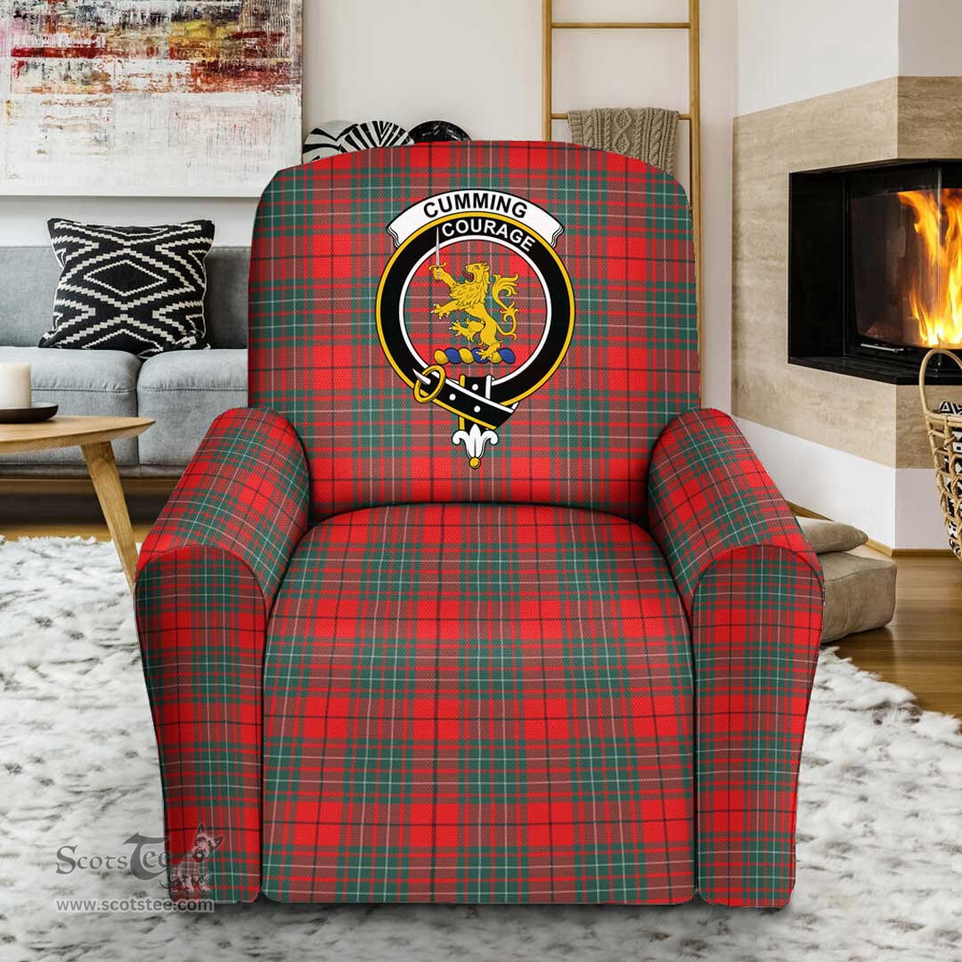 Scottish Cumming Hunting Weathered Clan Tartan Sofa and Chair Slipcover