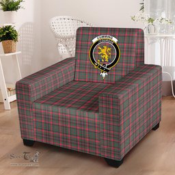 Scottish Cumming Hunting Modern Clan Crest Tartan Sofa and Chair Slipcover