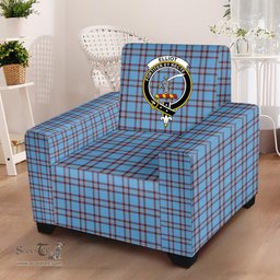 Scottish Elliot Ancient Clan Crest Tartan Sofa and Chair Slipcover