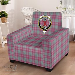 Scottish Crawford Ancient Clan Crest Tartan Sofa and Chair Slipcover