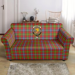 Scottish Forrester Clan Crest Tartan Sofa and Chair Slipcover