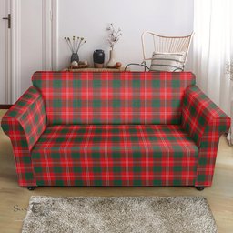 Scottish Chisholm Modern Clan Tartan Sofa and Chair Slipcover