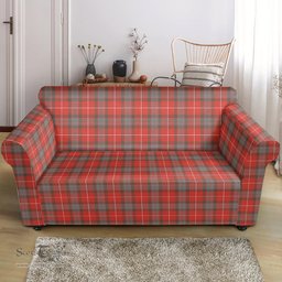 Scottish Fraser Weathered Clan Tartan Sofa and Chair Slipcover