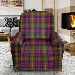 Scottish Carnegie Modern Clan Crest Tartan Sofa and Chair Slipcover