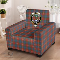 Scottish Fraser Ancient Clan Crest Tartan Sofa and Chair Slipcover