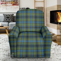 Scottish Gibbs Clan Tartan Sofa and Chair Slipcover