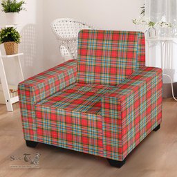 Scottish Chattan Clan Tartan Sofa and Chair Slipcover