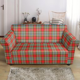 Scottish Chattan Clan Tartan Sofa and Chair Slipcover