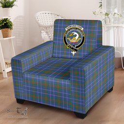 Scottish Edmonstone Clan Crest Tartan Sofa and Chair Slipcover