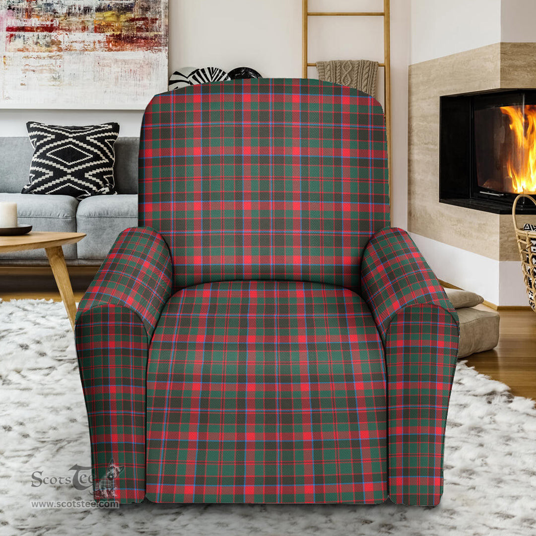 Scottish Cumming Hunting Modern Clan Crest Tartan Sofa and Chair Slipcover