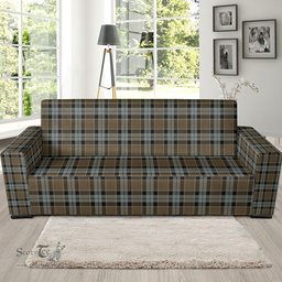 Scottish Graham of Menteith Weathered Clan Tartan Sofa and Chair Slipcover