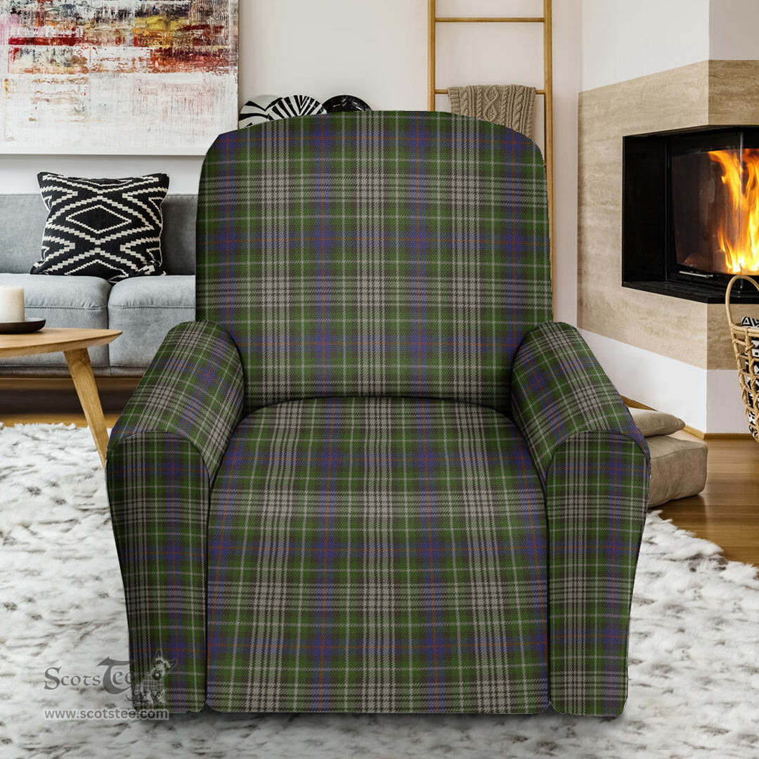 Scottish Davidson Tulloch Dress Clan Crest Tartan Sofa and Chair Slipcover