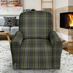 Scottish Davidson Tulloch Dress Clan Crest Tartan Sofa and Chair Slipcover