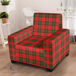 Scottish Dunbar Modern Clan Tartan Sofa and Chair Slipcover