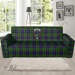 Scottish Forsyth Modern Clan Crest Tartan Sofa and Chair Slipcover