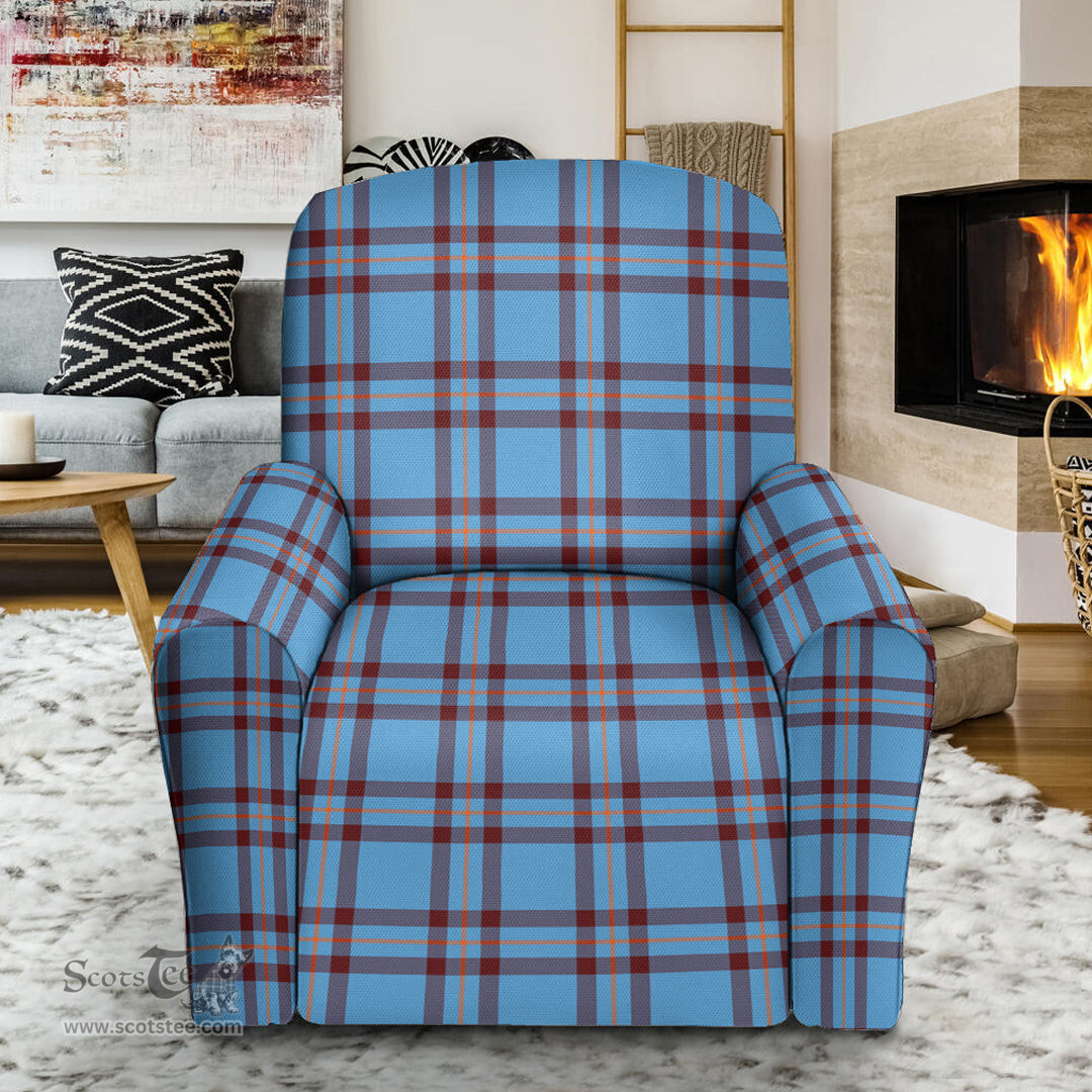Scottish Elliot Ancient Clan Crest Tartan Sofa and Chair Slipcover