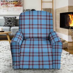 Scottish Elliot Ancient Clan Crest Tartan Sofa and Chair Slipcover