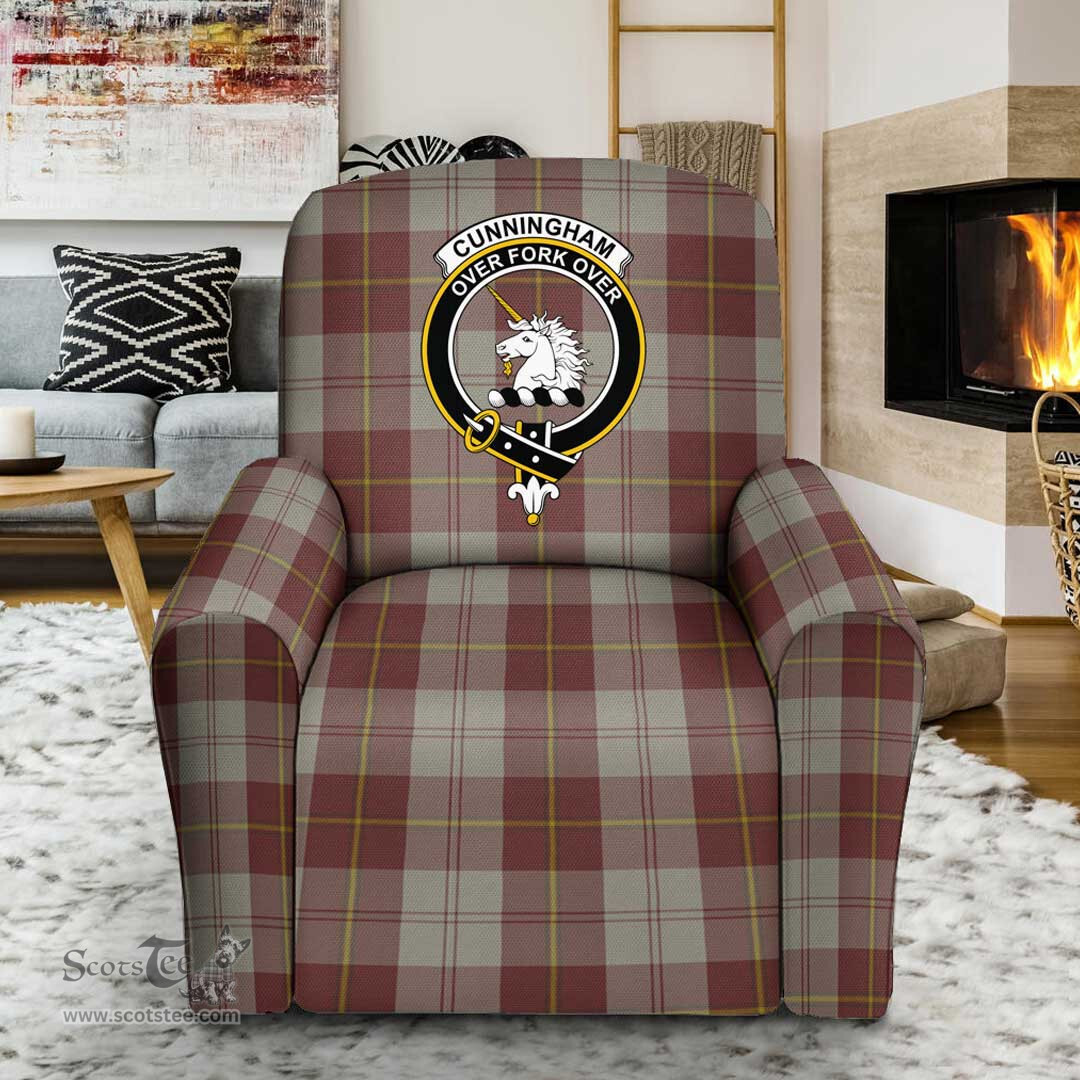 Scottish Cumming Modern Clan Crest Tartan Sofa and Chair Slipcover