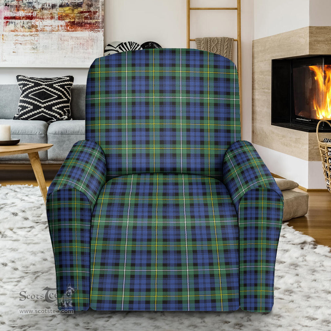 Scottish Campbell Argyll Ancient Clan Crest Tartan Sofa and Chair Slipcover