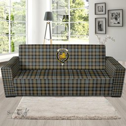 Scottish Campbell Argyll Weathered Clan Crest Tartan Sofa and Chair Slipcover