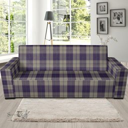 Scottish Cunningham Dress Blue Dancers Clan Tartan Sofa and Chair Slipcover