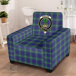 Scottish Hamilton Hunting Modern Clan Crest Tartan Sofa and Chair Slipcover
