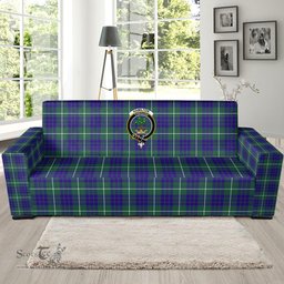 Scottish Hamilton Hunting Modern Clan Crest Tartan Sofa and Chair Slipcover