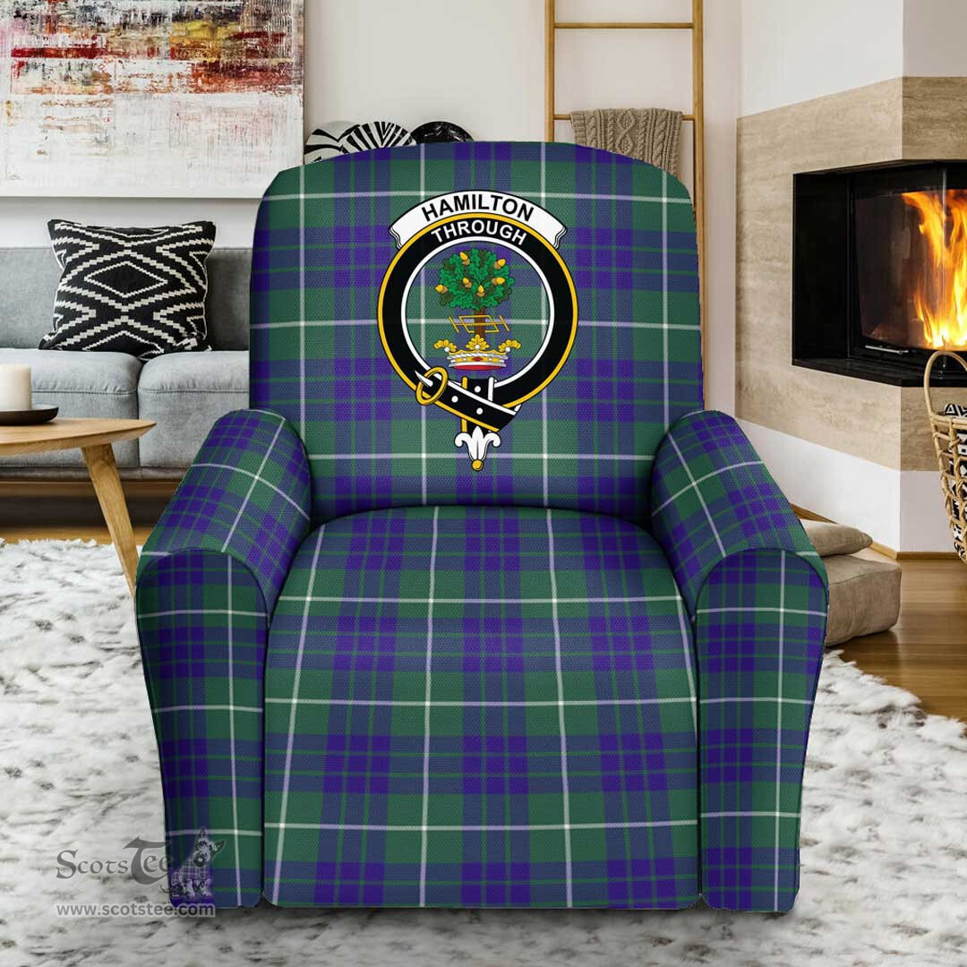 Scottish Hamilton Hunting Ancient Clan Tartan Sofa and Chair Slipcover