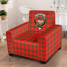 Scottish MacDonald of Sleat Clan Crest Tartan Sofa and Chair Slipcover