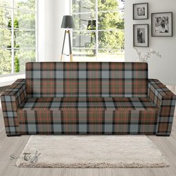 Scottish MacLaren Weathered Clan Tartan Sofa and Chair Slipcover