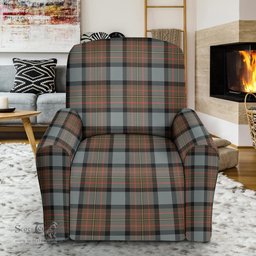 Scottish MacLaren Weathered Clan Crest Tartan Sofa and Chair Slipcover