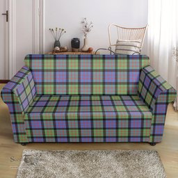 Scottish MacDonald Ancient Clan Tartan Sofa and Chair Slipcover