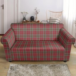 Scottish Lindsay Weathered Clan Tartan Sofa and Chair Slipcover
