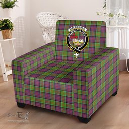 Scottish MacDonald of Clanranald Clan Crest Tartan Sofa and Chair Slipcover