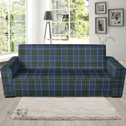 Scottish MacInnes Modern Clan Tartan Sofa and Chair Slipcover