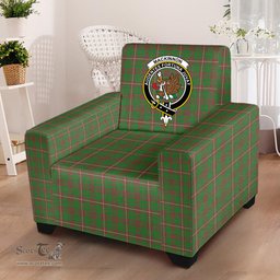 Scottish MacKinnon Hunting Modern Clan Crest Tartan Sofa and Chair Slipcover