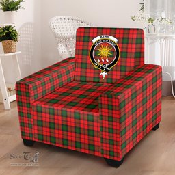 Scottish Kerr Modern Clan Crest Tartan Sofa and Chair Slipcover
