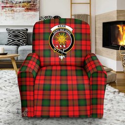 Scottish Kerr Ancient Clan Crest Tartan Sofa and Chair Slipcover