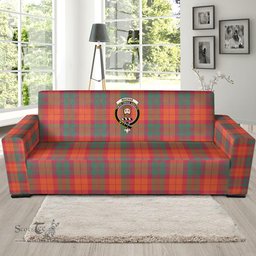 Scottish MacNab Ancient Clan Crest Tartan Sofa and Chair Slipcover